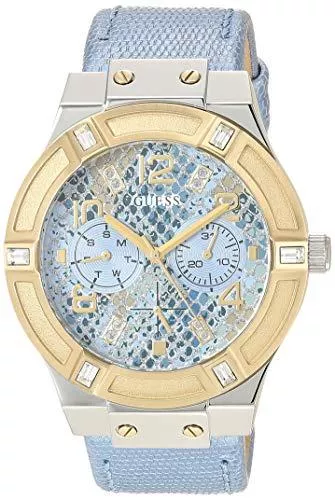 Guess Uhren Guess Damen-Armbanduhr Analog Quarz Leder W0289L2