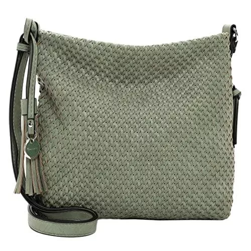 Tamaris Taschen & Rucksäcke Tamaris Damen Umhängetasche quadratisch Flechtoptik Gladys 31531