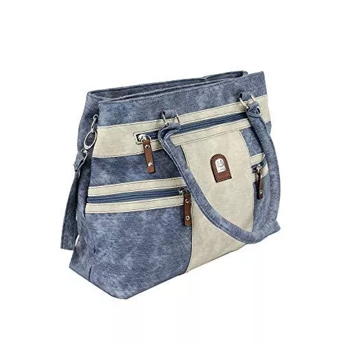 irisaa Taschen & Rucksäcke irisaa Handtasche Damen Shopper Mittelgroß Schultertasche Multifunktionale Henkeltasche Umhängetasche mit Abnehmbarem Schulterriemen und vielen Fächern