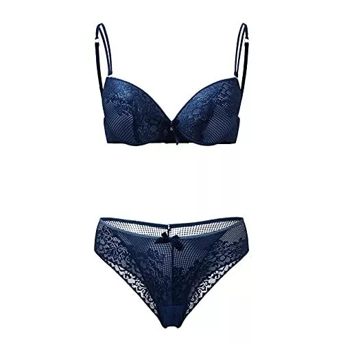 Zilosconcy Unterwäsche & Dessous Zilosconcy Panties Zweiteiliger Nachtwäsche Damen Dessous Set Babydoll Sexy Negligees Lingerie Outfit mit Tanga Reizwäsche Body Suit Damen Dessous Sexy Set Damen BH Set Spitze BH Und String