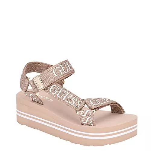 Guess Sandalen & Slides Guess Damen Avin Keilsandale