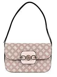 Guess Taschen & Rucksäcke Guess Hensely Logo Convertible Shoulder Bag Blush Multi