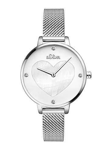s.Oliver Uhren s.Oliver Damen Analog Quarz Armbanduhr