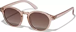 PILGRIM Sonnenbrillen & Zubehör PILGRIM, KYRIE klassische runde Sonnenbrille,, Polarisierte Damen Sonnenbrille mit UV400 Schutz