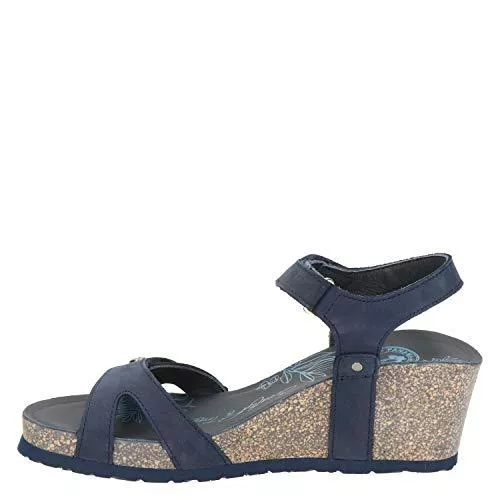 Panama Jack Sandalen & Slides Panama Jack Damen Julia Basics Offene Sandalen mit Keilabsatz
