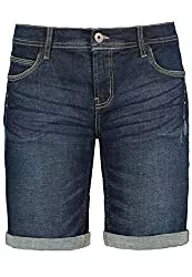 Sublevel Shorts Sublevel Damen Jeans Bermuda-Shorts mit Nietendetails