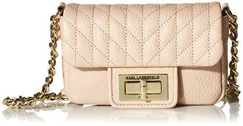 KARL LAGERFELD Taschen & Rucksäcke KARL LAGERFELD Paris Damen CORINNE SM DENIM FLAP CROSSBODY Schultertasche