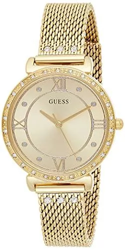 Guess Uhren Guess Damen Analog Uhr mit Edelstahl Armband