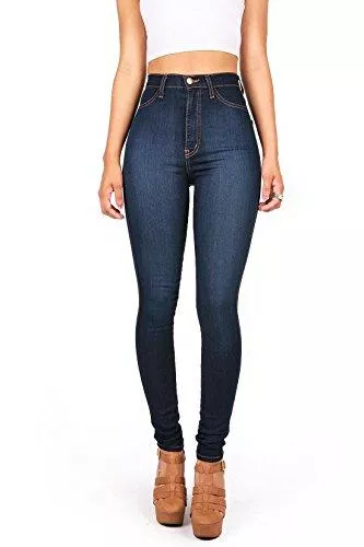 Imily Bela Jeans Imily Bela High Waist Jeans Damen Skinny Stretch Regular Fit Basic Jeanshose Straight Hose