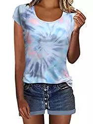 YOINS T-Shirts YOINS T-Shirt Damen Shirt Oberteile Sexy Oberteil für Damen Tops Sommer Einfarbig Ärmellos Rundhals mit Sterne