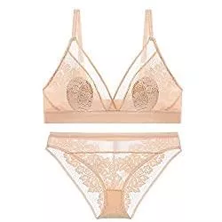 SADCK Unterwäsche & Dessous SADCK Damen Dessous-Set Spitze BH und Höschen