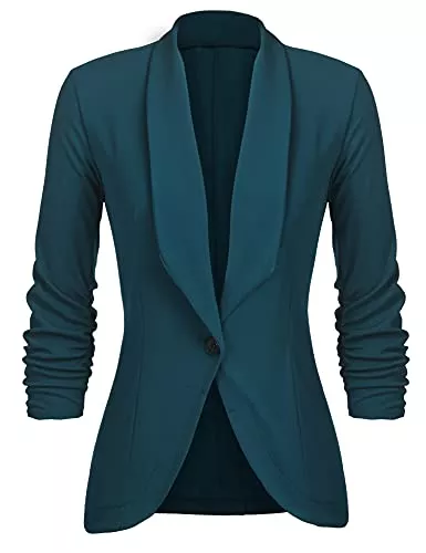 UNibelle Blazer UNibelle Blazer Damen Elegant Sportlich Longblazer Business 3/4 Arm lang Jacke Slim Fit Sommer S-3XL