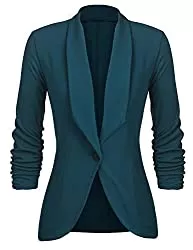 UNibelle Blazer UNibelle Blazer Damen Elegant Sportlich Longblazer Business 3/4 Arm lang Jacke Slim Fit Sommer S-3XL