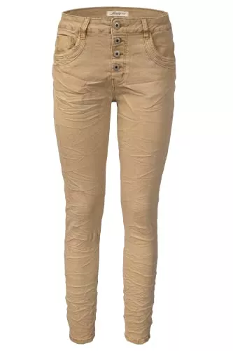 Jewelly Jeans Jewelly Jeans Damen im Crash Look 5154