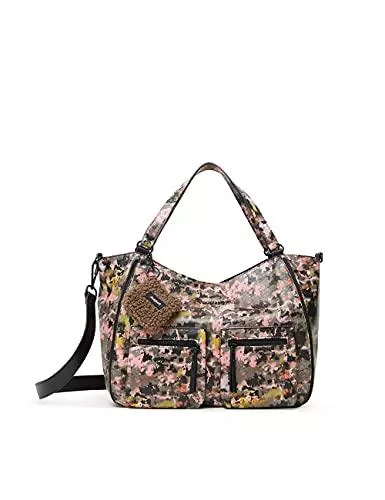 Desigual Taschen & Rucksäcke Desigual Womens BOLS_Rojo POR OJO RUANDA Shopping Bag, Green, One Size