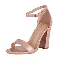 Elara Sandalen & Slides Elara Damen Pumps Offen Plateau High Heels Chunkyrayan