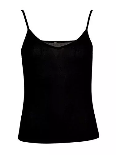 FosterNatur Tops Foster Natur Damen Spaghetti Träger Top, 100% Seide, 4 Farben