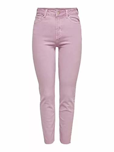 ONLY Jeans ONLY Damen Onlemily Life Hw St Raw Crpank Col Noos Lässige Hose