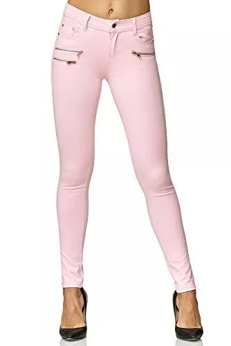 Elara Jeans Elara Damen Stretch Hose Skinny Fit Jegging Chunkyrayan