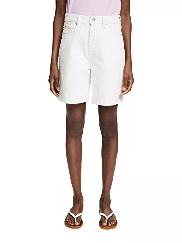 ESPRIT Shorts ESPRIT Denim-Shorts mit hohem Bund