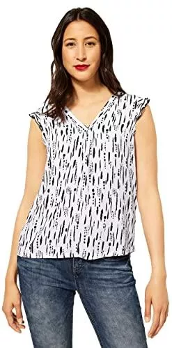 STREET ONE Kurzarmblusen Street One Damen Blusentop