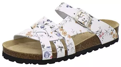 AFS-Schuhe Sandalen & Slides AFS-Schuhe 2122 Damen Pantoletten aus echtem Leder, hochwertige Hausschuhe für Frauen mit Eva-Sohle, Made in Germany