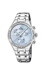 Festina Uhren Festina Damen Chronograph Quarz Uhr mit Edelstahl Armband F20392/2