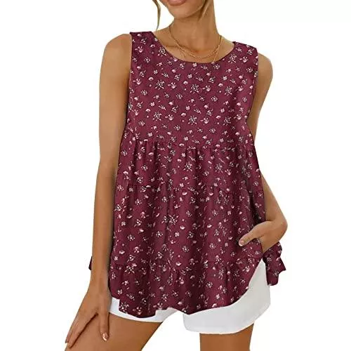 ZANZEA Ärmellose Blusen ZANZEA Damen Ärmellos V-Ausschnitt Tank Tops mit Spitze Weste Sommer Strand Vest Bluse