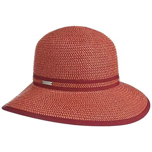 Seeberger Hüte & Mützen Seeberger Knautschbare Schute mit Ripsbandumlage