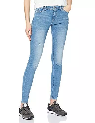 ESPRIT Jeans edc by ESPRIT Damen Slim Low Rise Jeans