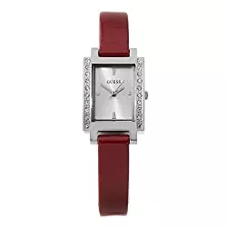 Guess Uhren Guess Damen Analog Quarz Uhr mit Leder Armband W0888L4