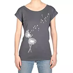 IRIEDAILY T-Shirts IRIEDAILY Damen T-Shirt Pusteblume Tee aus 100% Bio-Baumwolle, Styled in Berlin