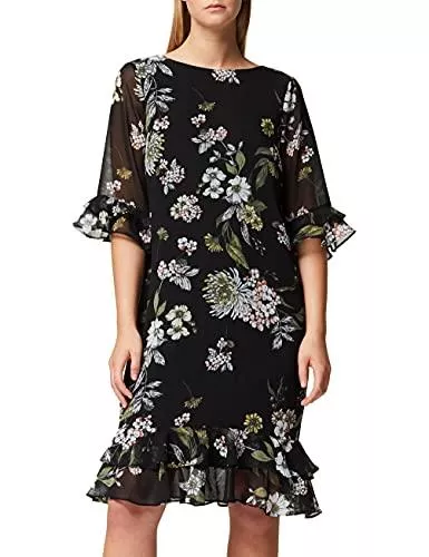 TRUTH &amp; FABLE Cocktail TRUTH &amp; FABLE Damen Midi-Chiffon-Kleid in A-Linie