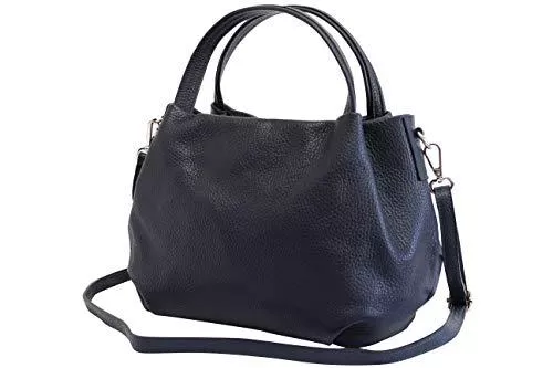 AmbraModa Taschen & Rucksäcke AmbraModa Damen handtasche Henkeltasche Schultertasche aus Echtleder GL023