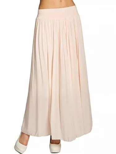 Caspar Röcke Caspar RO012 Leichter Langer Damen Sommerrock