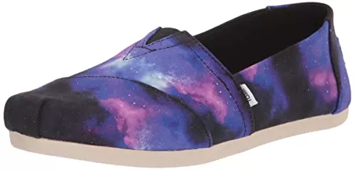 TOMS Flache Schuhe TOMS Damen Alpargata Print Flache Slipper