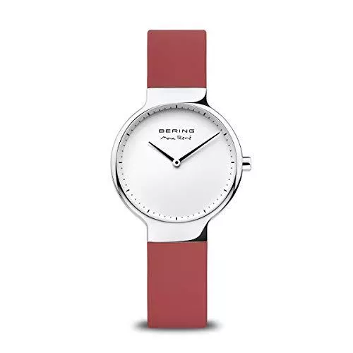 BERING Uhren Bering Unisex Analog Quarz Max René Collection Armbanduhr mit Silikon Armband und Saphirglas