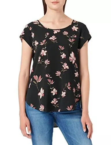 ONLY Kurzarmblusen ONLY Damen Onlvic Ss AOP Noos Ptm Top