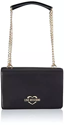 Love Moschino Taschen & Rucksäcke Love Moschino Damen Schultertasche Tasche, Schwarz, Einheitsgröße