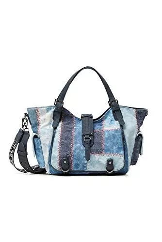 Desigual Taschen & Rucksäcke Desigual Womens Denim SHOULDER BAG, BLUE, U