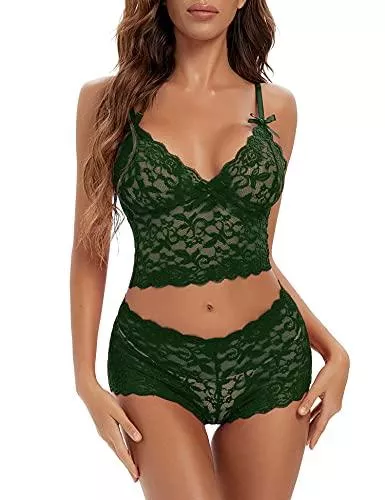 EVELIFE Unterwäsche & Dessous EVELIFE Sexy Dessous Set Damen BH und Höschen Sets 2 Stück Frauen Naughty Unterwäsche Babydoll Nachtwäsche Dessous