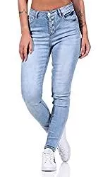 Hailys Jeans Hailys Romina Frauen Jeans hellblau Basics, Streetwear