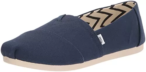 TOMS Flache Schuhe TOMS Damen Alpargata aus Recycelter Baumwolle Flache Slipper