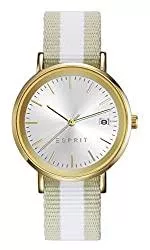 ESPRIT Uhren Esprit Damen Analog Quarz Uhr mit Nylon Armband ES108362002