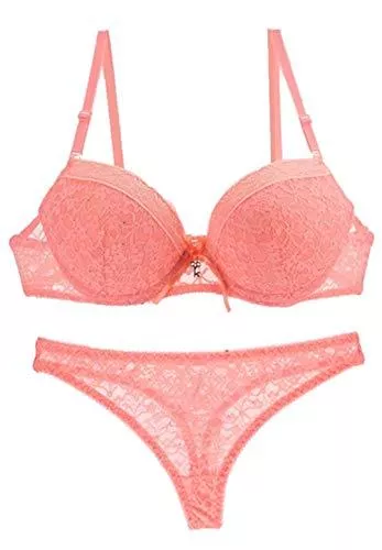 Renost Unterwäsche & Dessous Frauen Plus Size Sexy BH und Slip Set Verstellbare Träger Versammelt Dessous Set