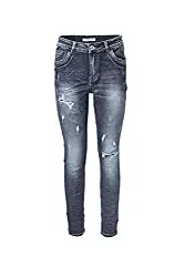 Jewelly Jeans Jewelly Damen Jeans im Used Look 1560