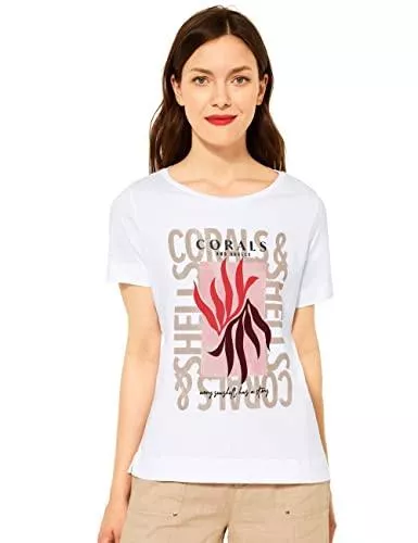 STREET ONE T-Shirts Street One Damen Baumwollshirt