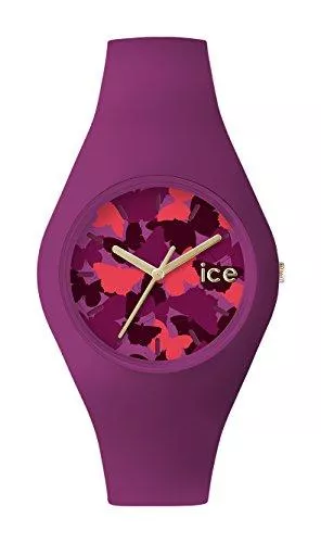 ICE-WATCH Uhren Ice-Watch - Ice Fly Damson - Lila Damenuhr mit Silikonarmband
