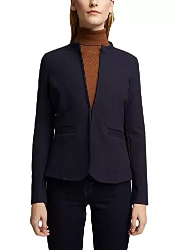 ESPRIT Blazer ESPRIT Taillierter Jersey-Blazer mit Struktur