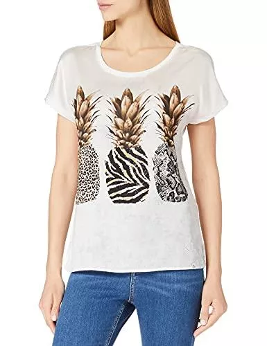 KEY LARGO T-Shirts KEY LARGO Damen Pineapple Round T-Shirt